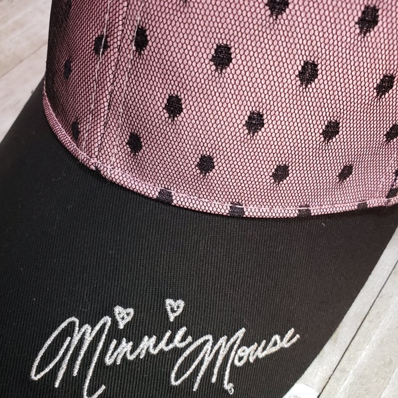 Disney Parks Minnie Ears Baseball Cap, New - Picture 3 of 8